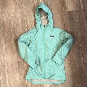 Patagonia Girls Rain Jacket - Size M